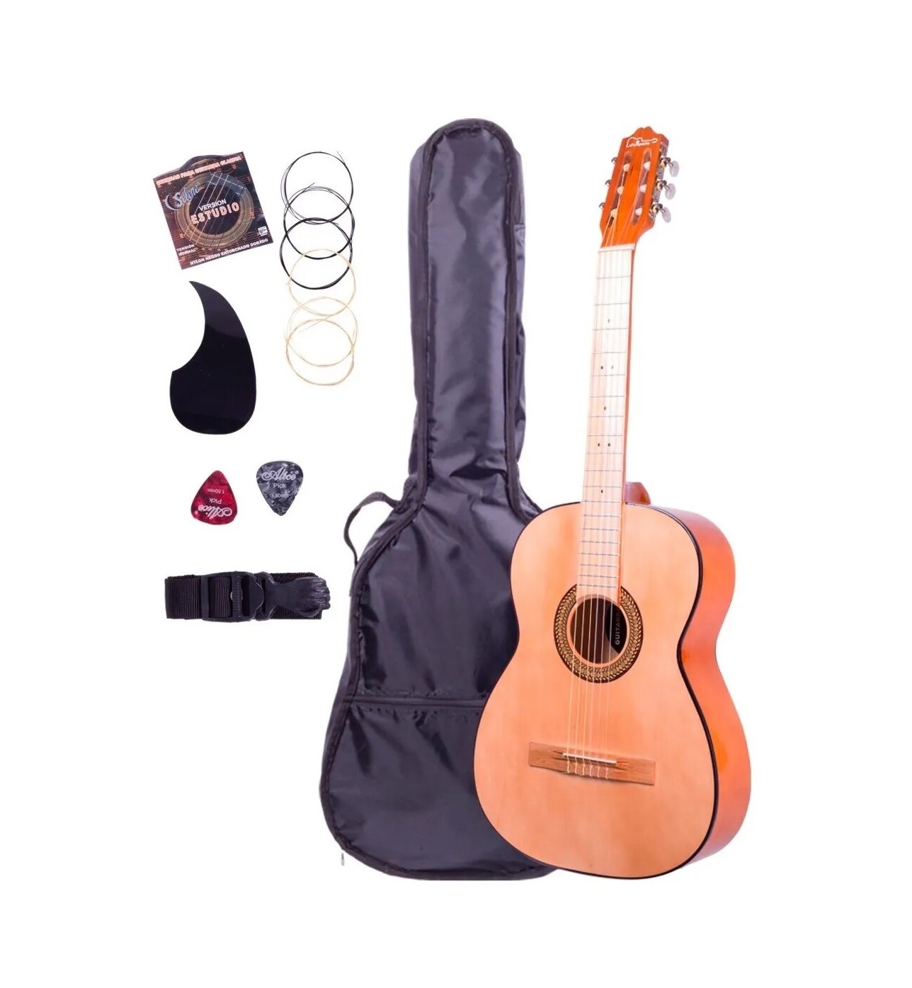 Guitarra 3/4 - Tercerola, En Paquete Con Accesorios