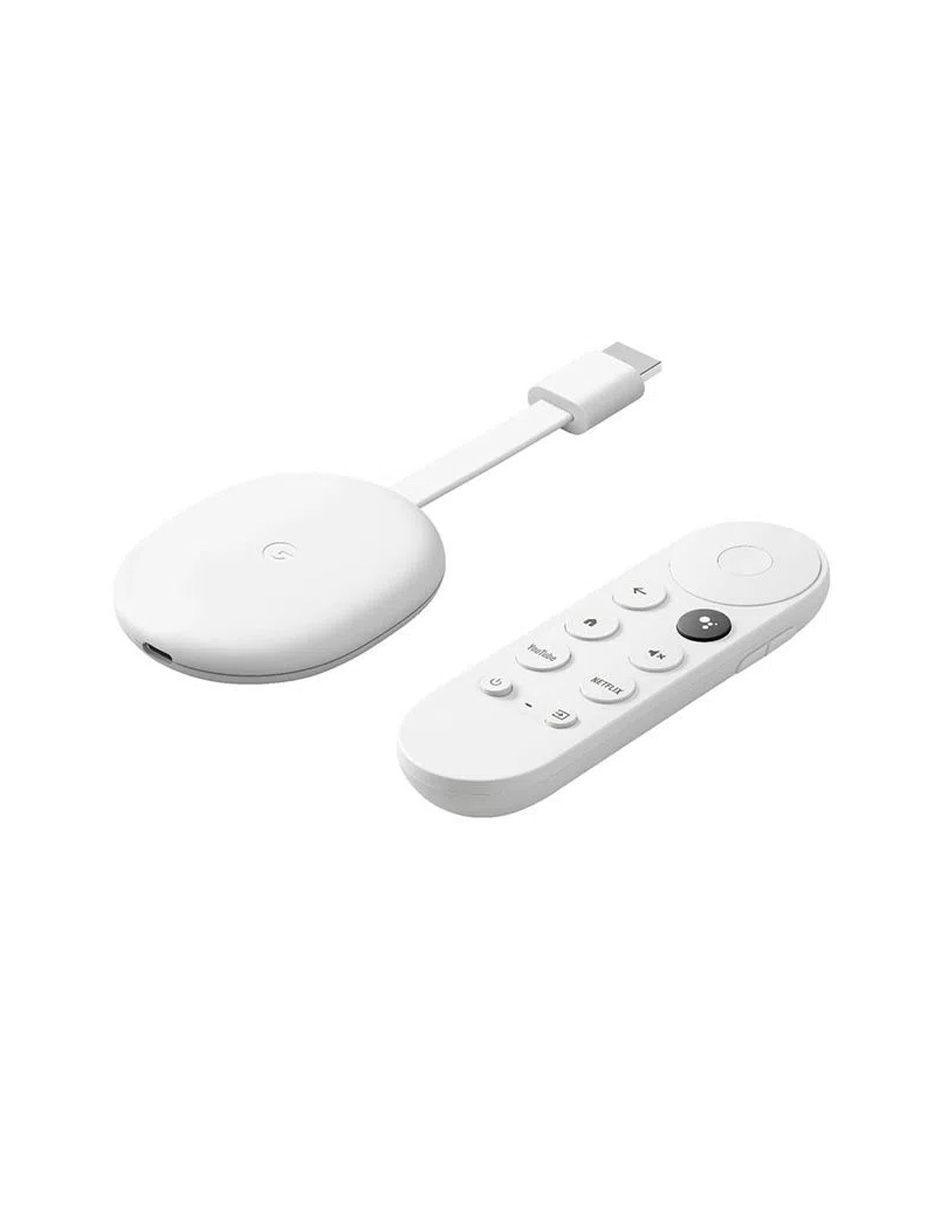 Google Chromecast 4k + Google TV Blanco