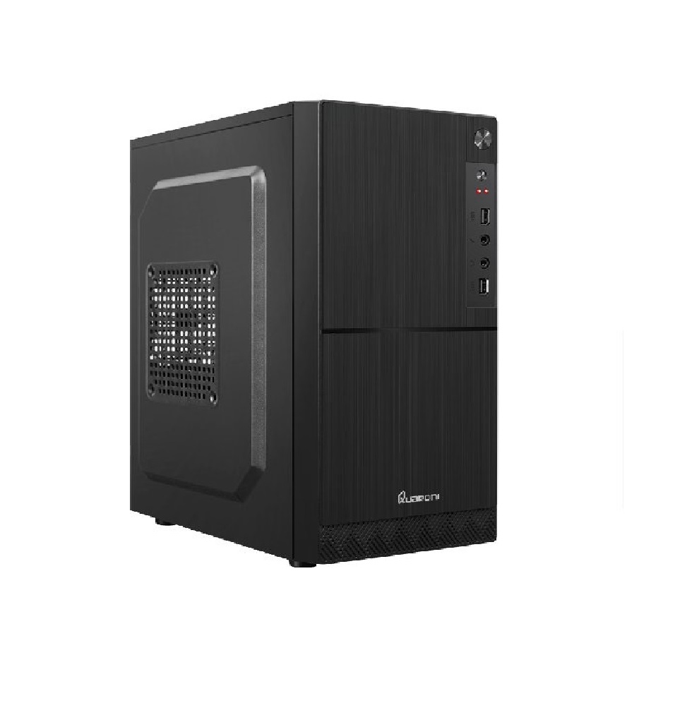 Gabinete PC QCMT-06 Mini-Tower computadora Mini-ATX Mini-ITX USB 2.0 Fuente poder 500W
