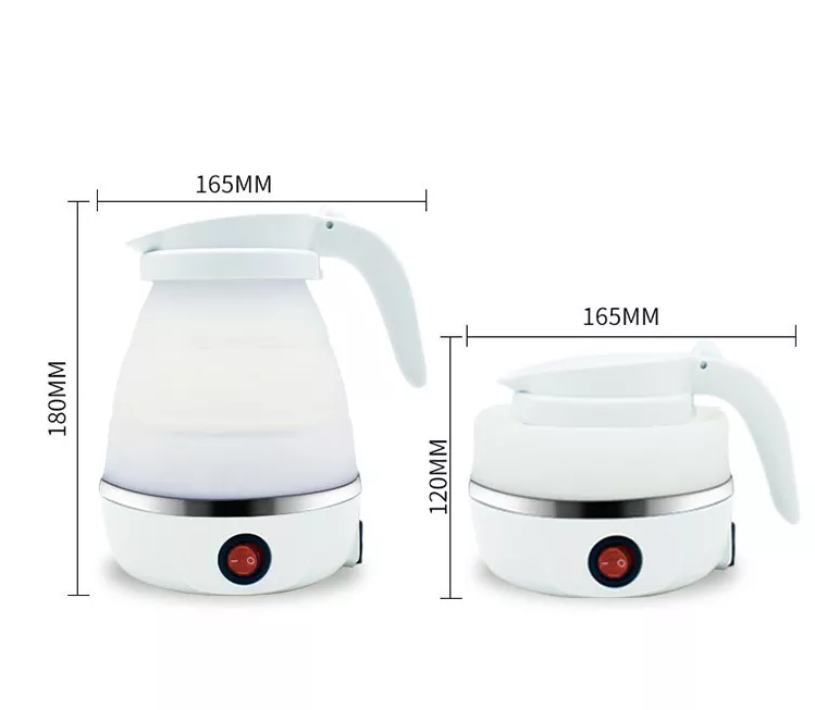 Mini Jarra eléctrica plegable de silicona.