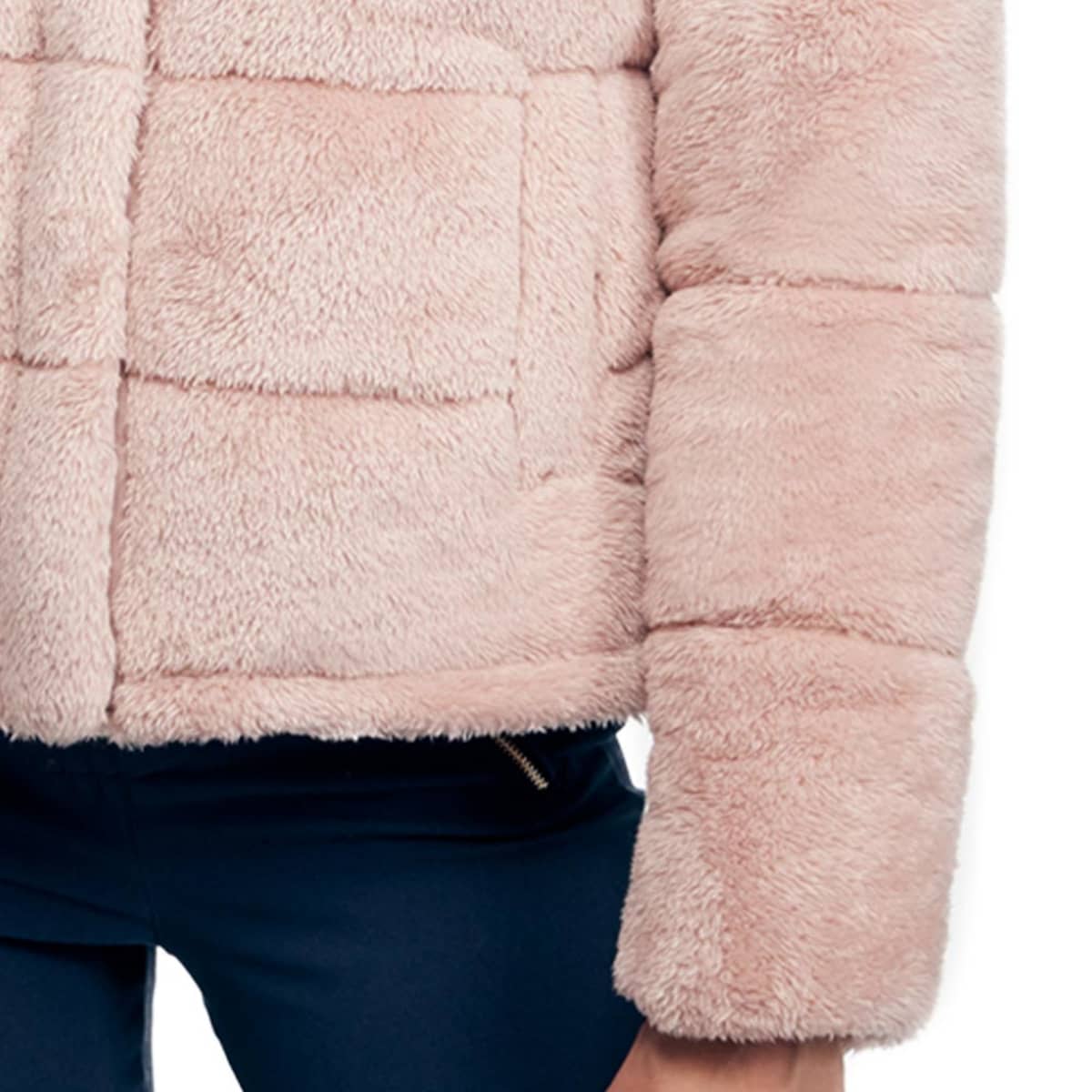 Chamarra Holly Land color rosa para mujer, mod. 1037350