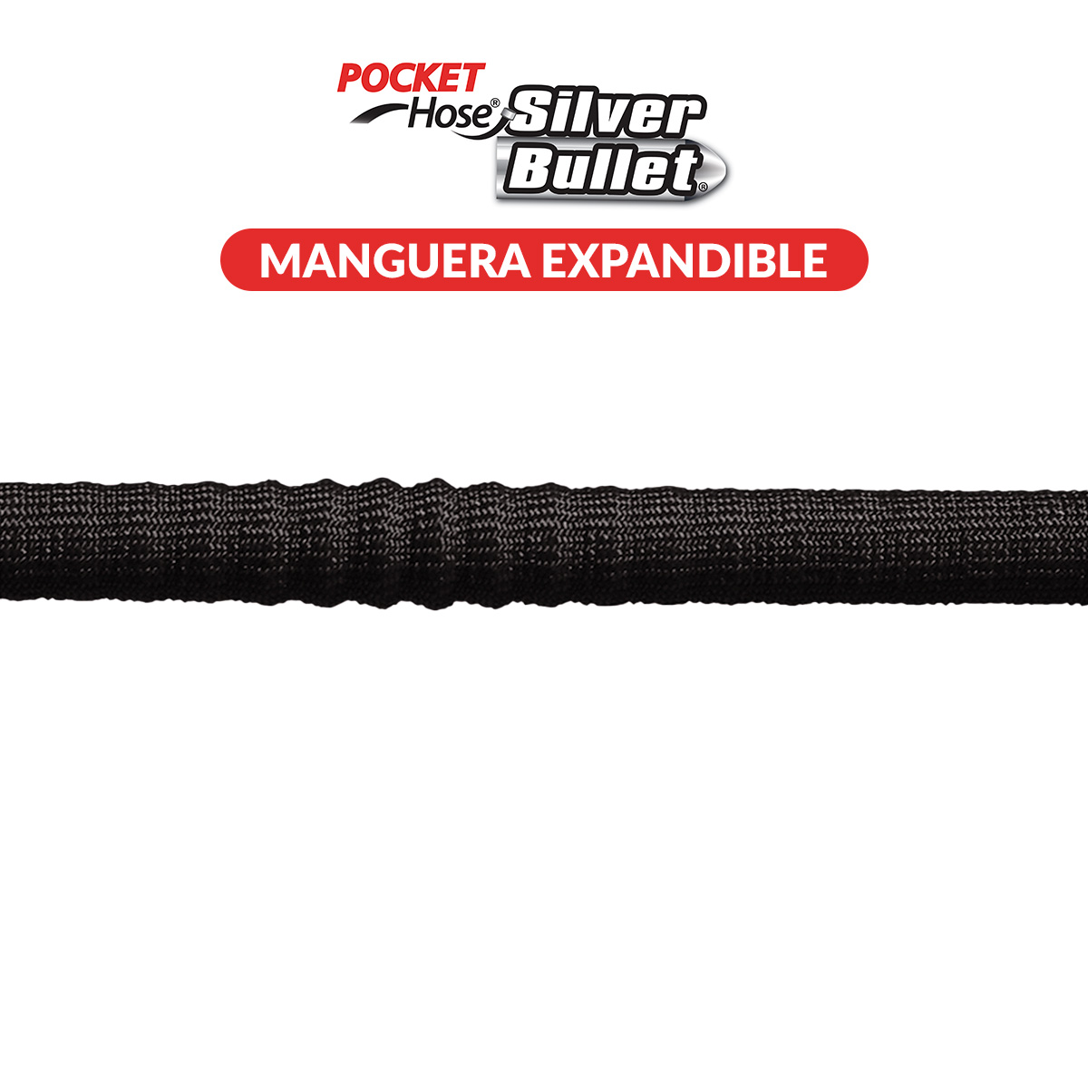 Manguera Expandible De 15 Metros Pocket Hose Silver Bullet 