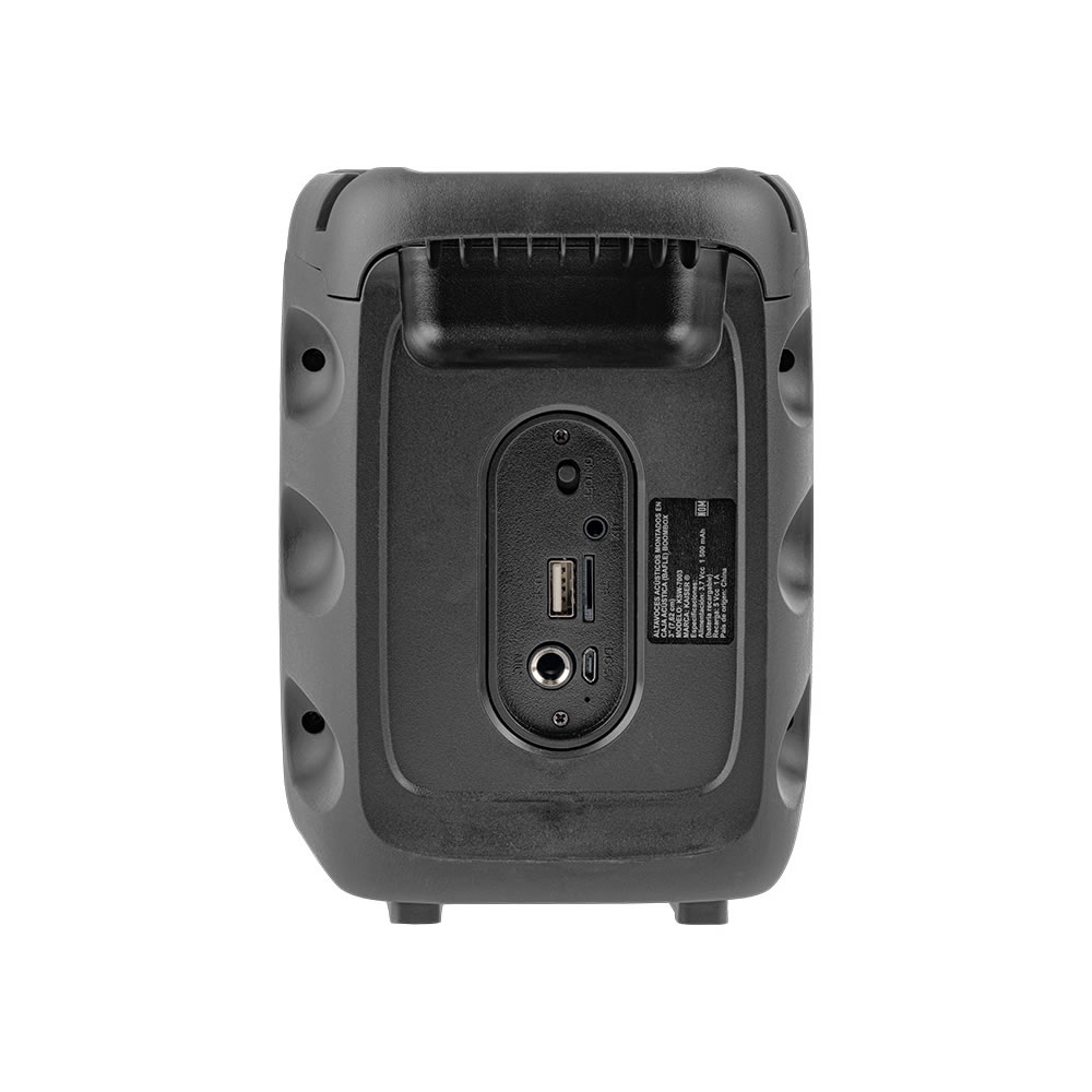 Bocina Kaiser KSW-7003 De 3 Pulgadas Con 4 Efectos De Luz - Negro