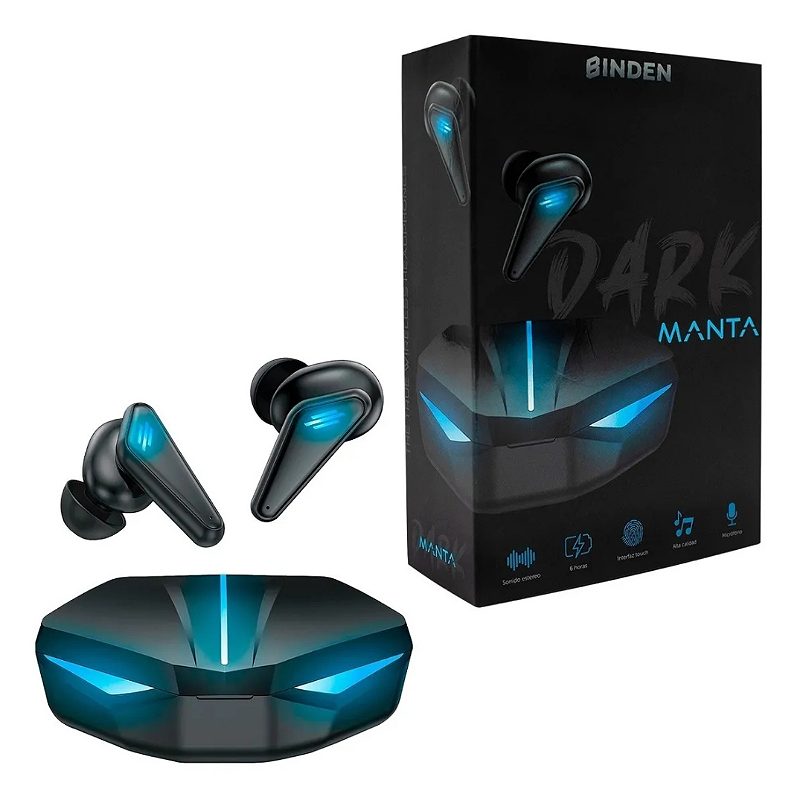 Audífonos Gamer Bluetooth Binden K55 Smart Touch