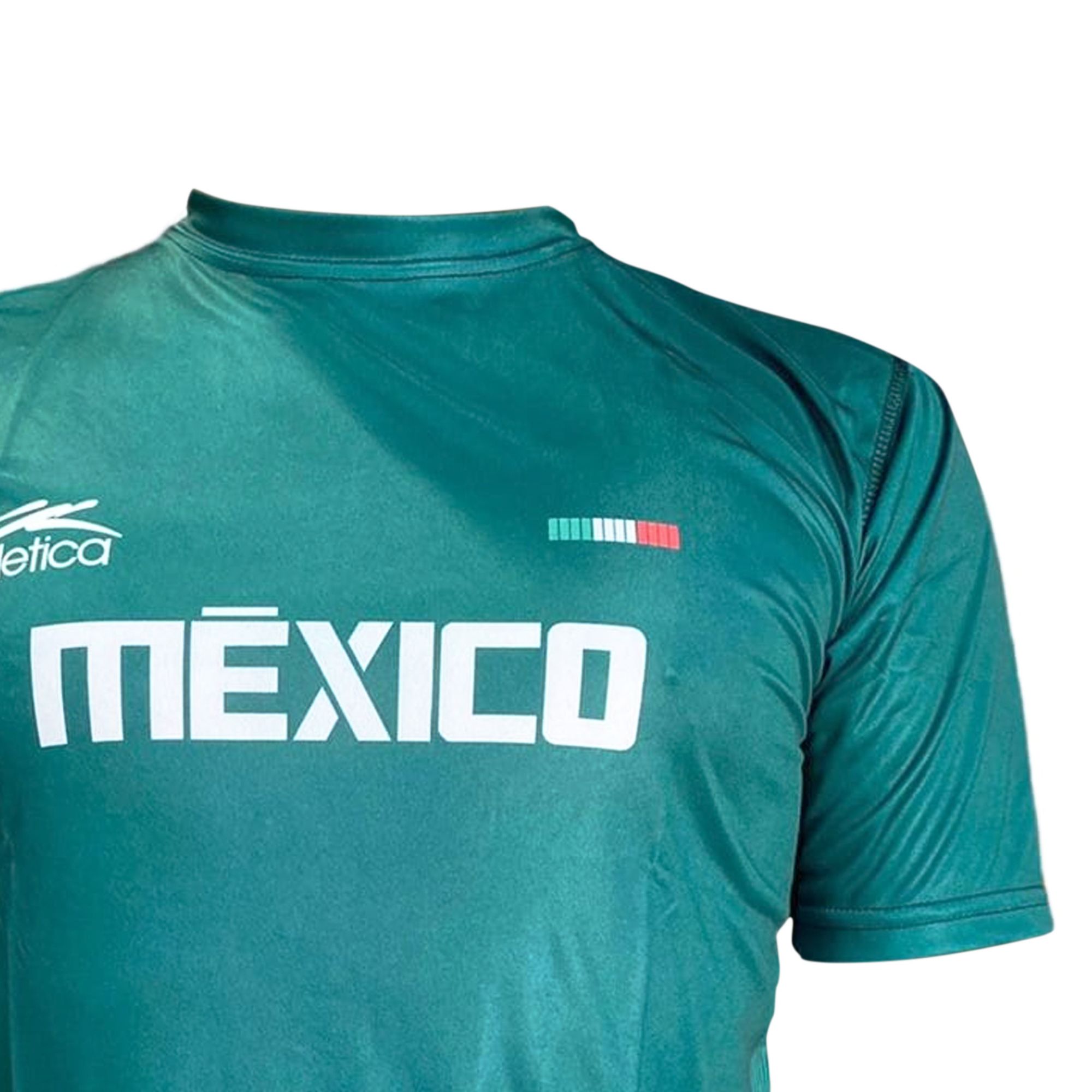 Playera Atlética Selección Mexicana Fútbol Mundial JOL Original MEXGRN1