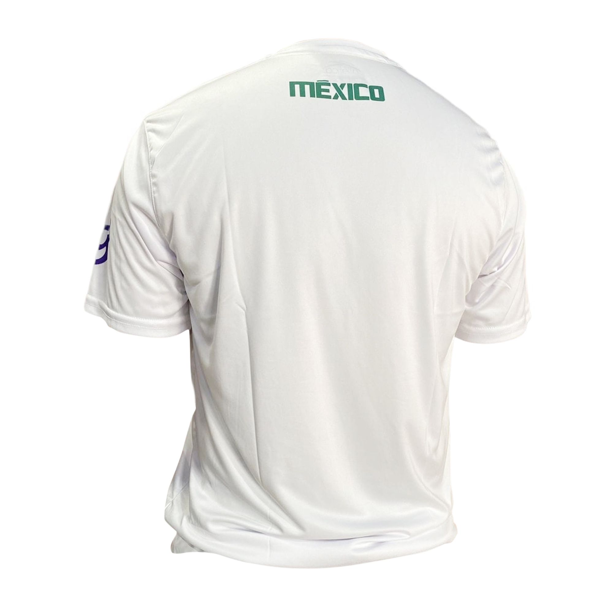 Playera Atlética Selección Mexicana Fútbol Mundial JOL Original MEXWHT1