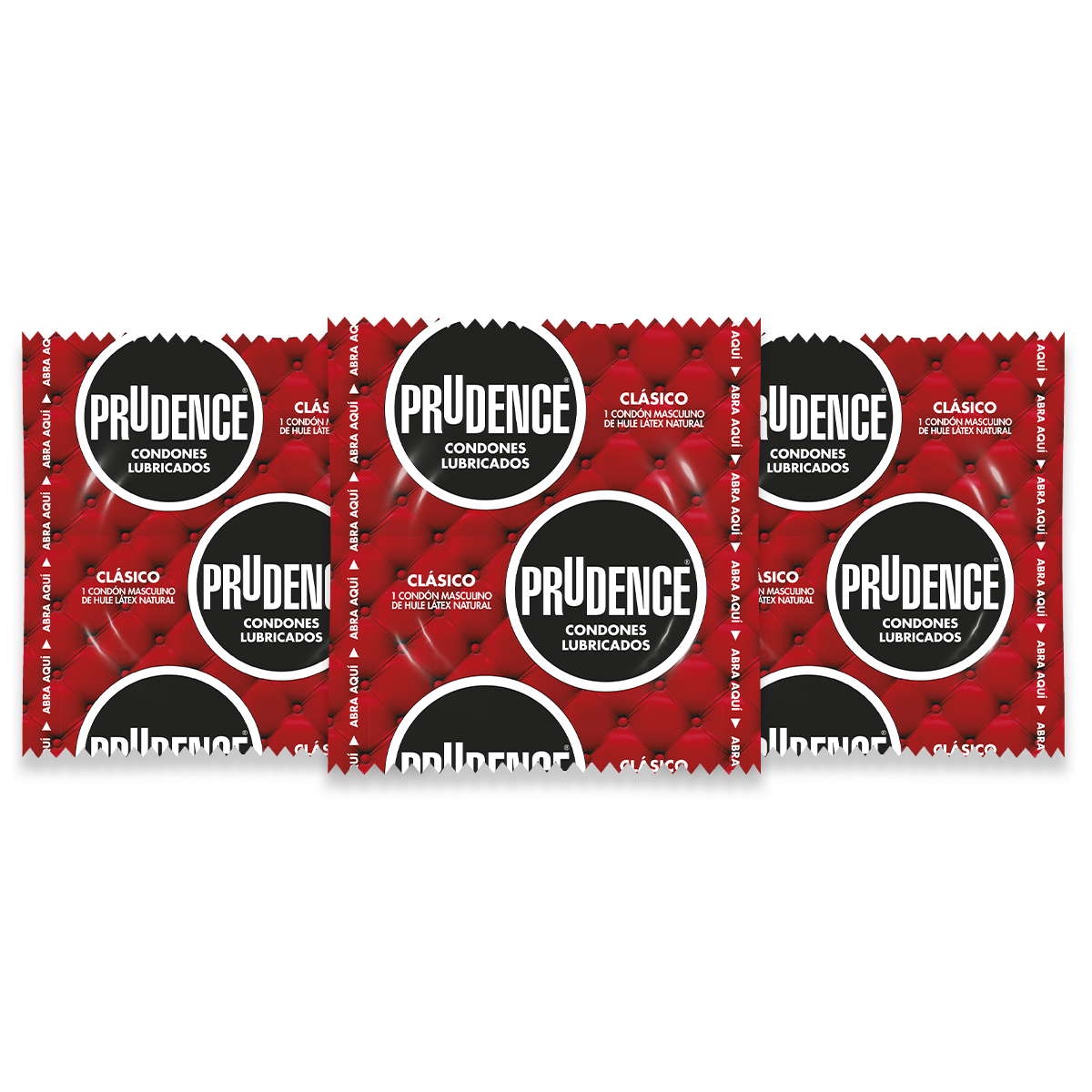 100 Condones Prudence Clásico Lubricado, En Bote - Vitrolero