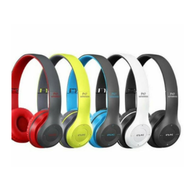 Audífonos Inalámbricos Diadema P47 estéreo 5.0+EDR 