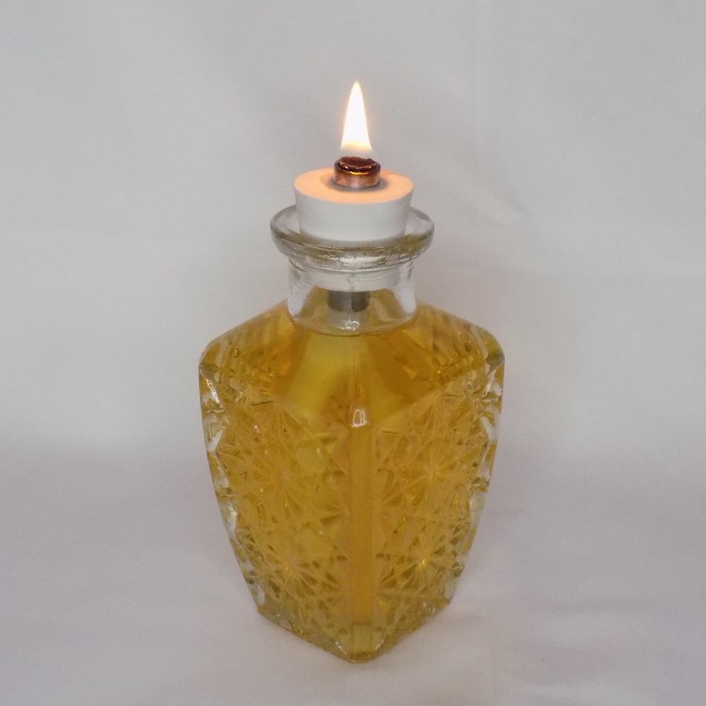 Parafina Líquida para Lámpara o Quinqué de Petróleo o Aceite - Color Ámbar