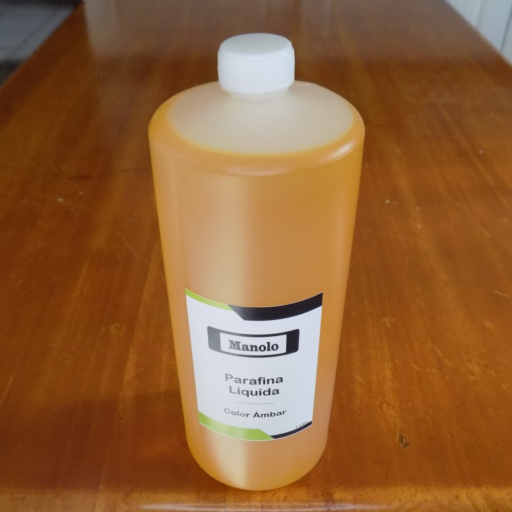 Parafina Líquida para Lámpara o Quinqué de Petróleo o Aceite - Color Ámbar