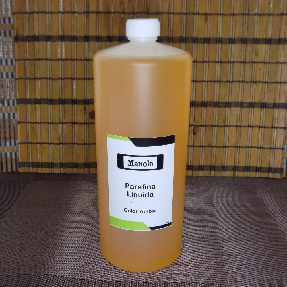 Parafina Líquida para Lámpara o Quinqué de Petróleo o Aceite - Color Ámbar