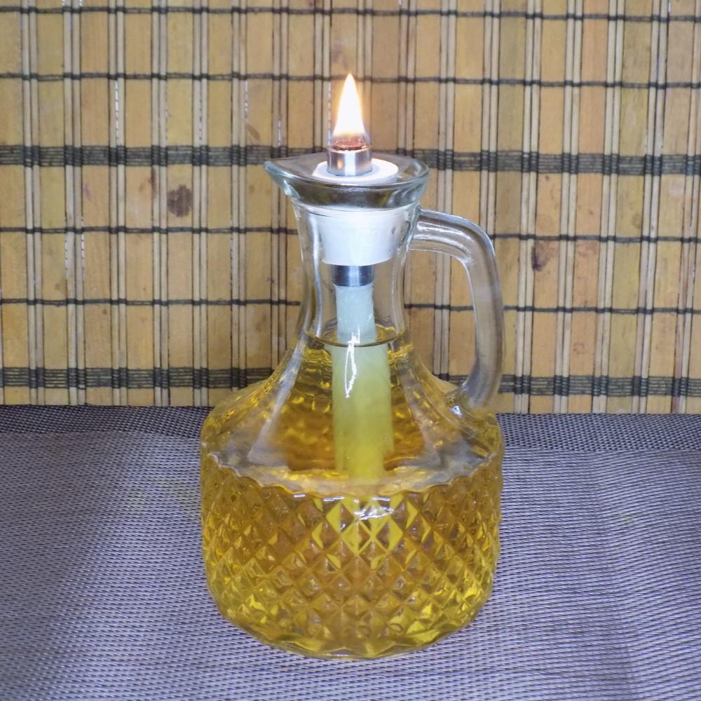 Parafina Líquida para Lámpara o Quinqué de Petróleo o Aceite - Color Ámbar