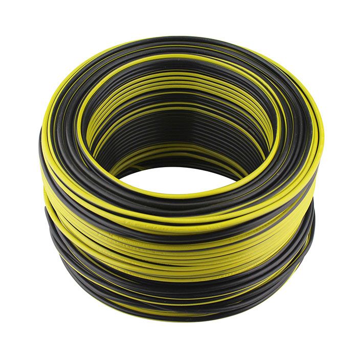 CABLE ELÉCTRICO THW CALIBRE 14 AWG ALUCOBRE ROLLO DE 100 METROS COLOR NEGRO KEER 4086