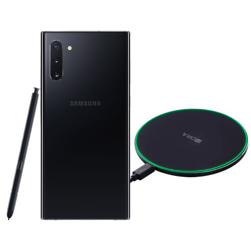 Galaxy Note 10 256GB Negro Reacondicionado Grado A + Cargador Genérico