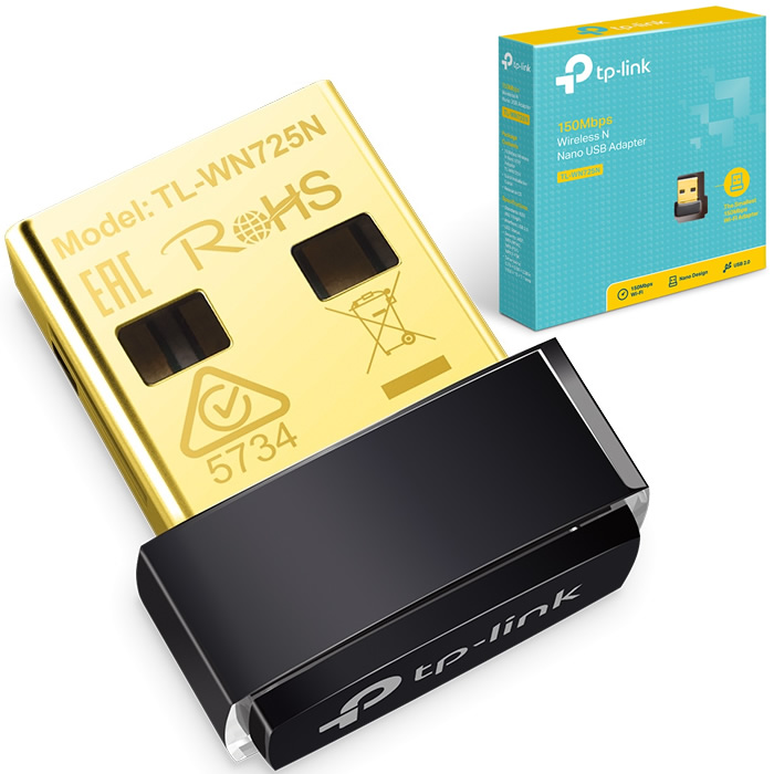 Adaptador Inalámbrico TP LINK USB N TL-WN725N 