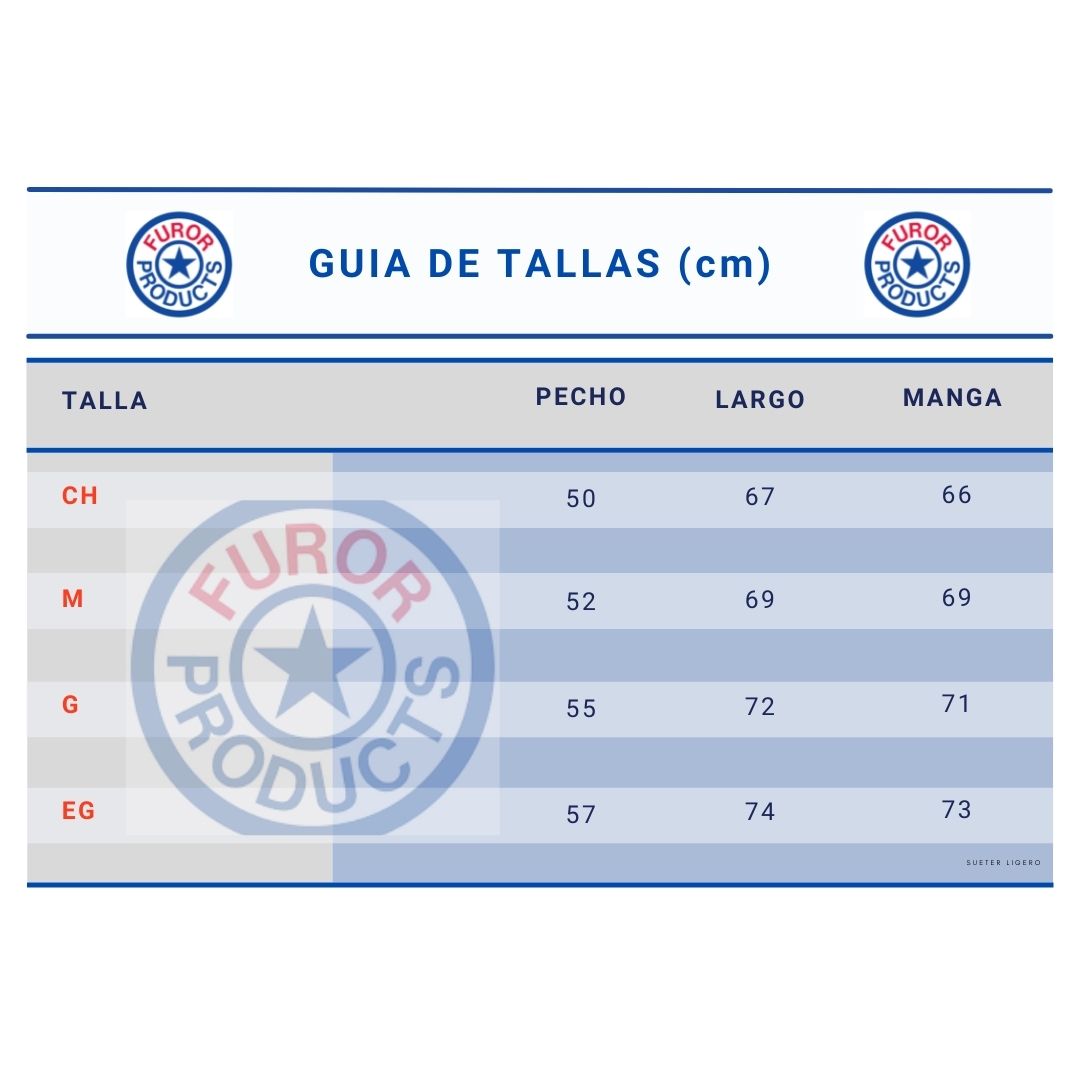 Sueter Ligero Para Caballero Marca Furor