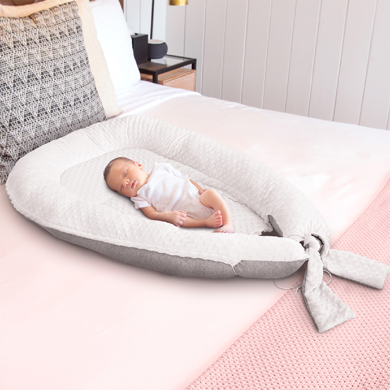Nido Cama Bebe, Colecho Bebe Ajustable de Doble Vista, para Invierno y Verano, Cuna Colecho Portátil, Fácil de Lavar - Modelo Flofy, Marca Red Baboon
