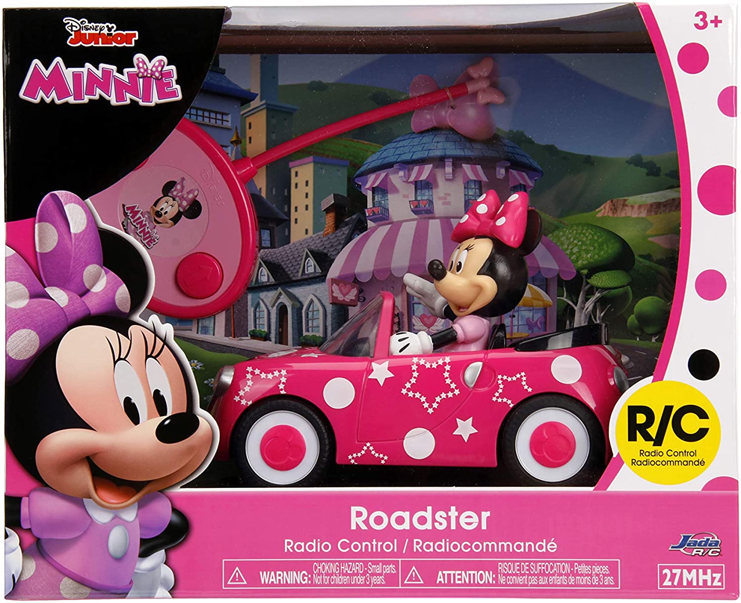 Minnie Mouse Roadster Carro Con Radio Control