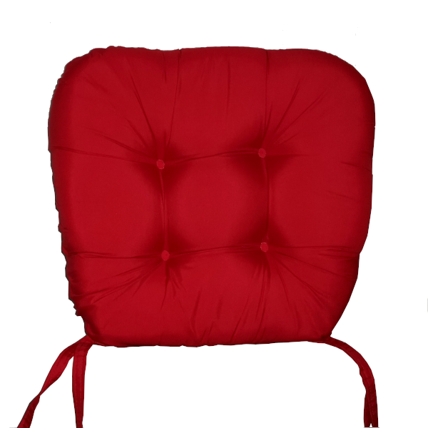 Cojines Para Sillas De Madera Para Comedor O Cocina | Color Rojo