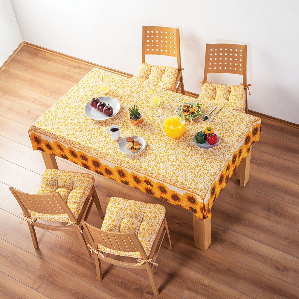 Cojines Para Sillas De Madera Para Comedor O Cocina | Estampado de Flores