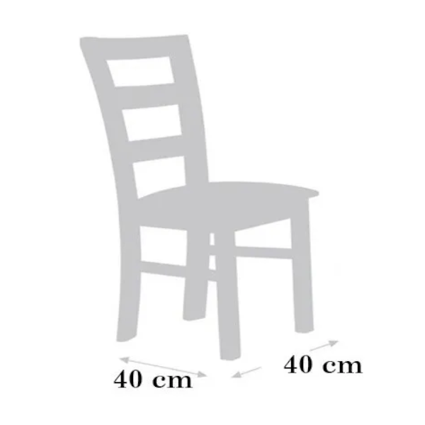 Cojines Para Sillas De Madera Para Comedor | Set De 4 Pzas | Color Beige