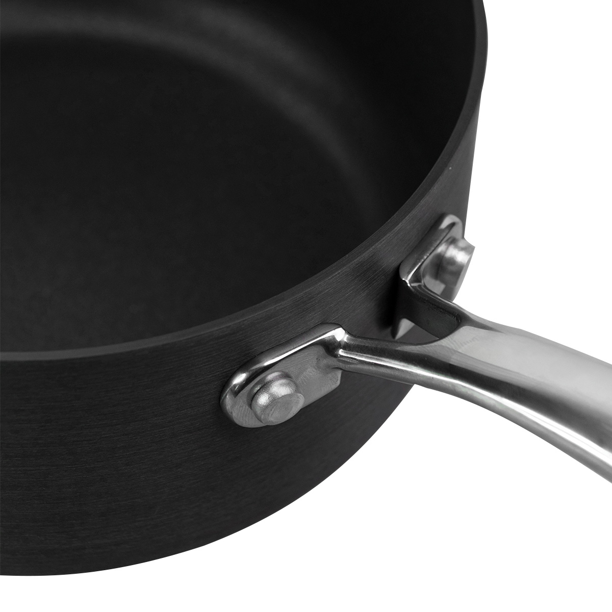 Batería Cocina Chroma Aluminio Anodizado doble Antiadherente 7pzs.