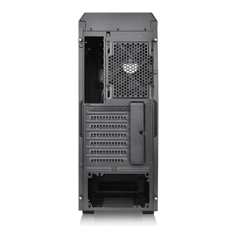 Gabinete Thermaltake V100, Midi-Tower, ATX, USB 2.0/3.0, incluye Fuente de 450W, Negro (PS-TTP-0450NN1ANU-1)