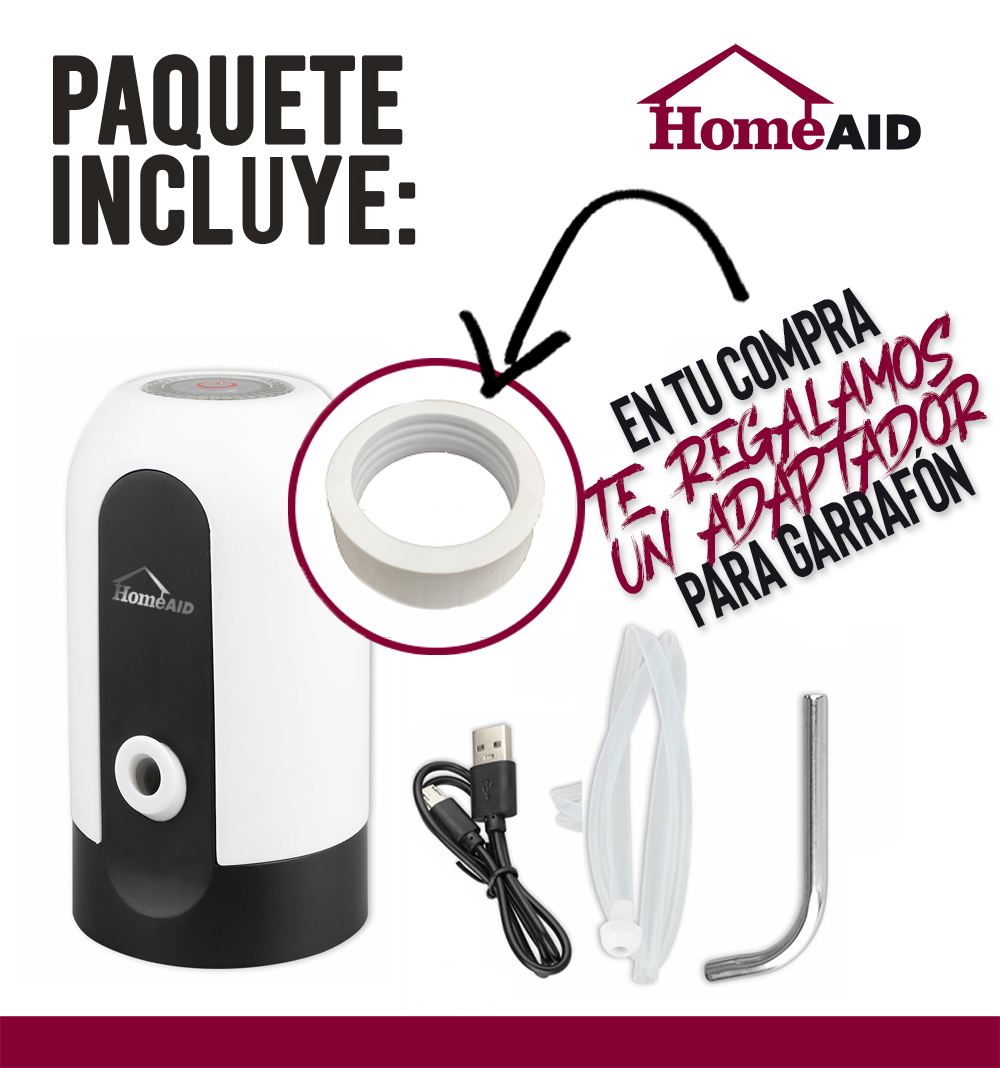 Dispensador De Agua Bomba Electrica Para Garrafon Recargable Modelo 012