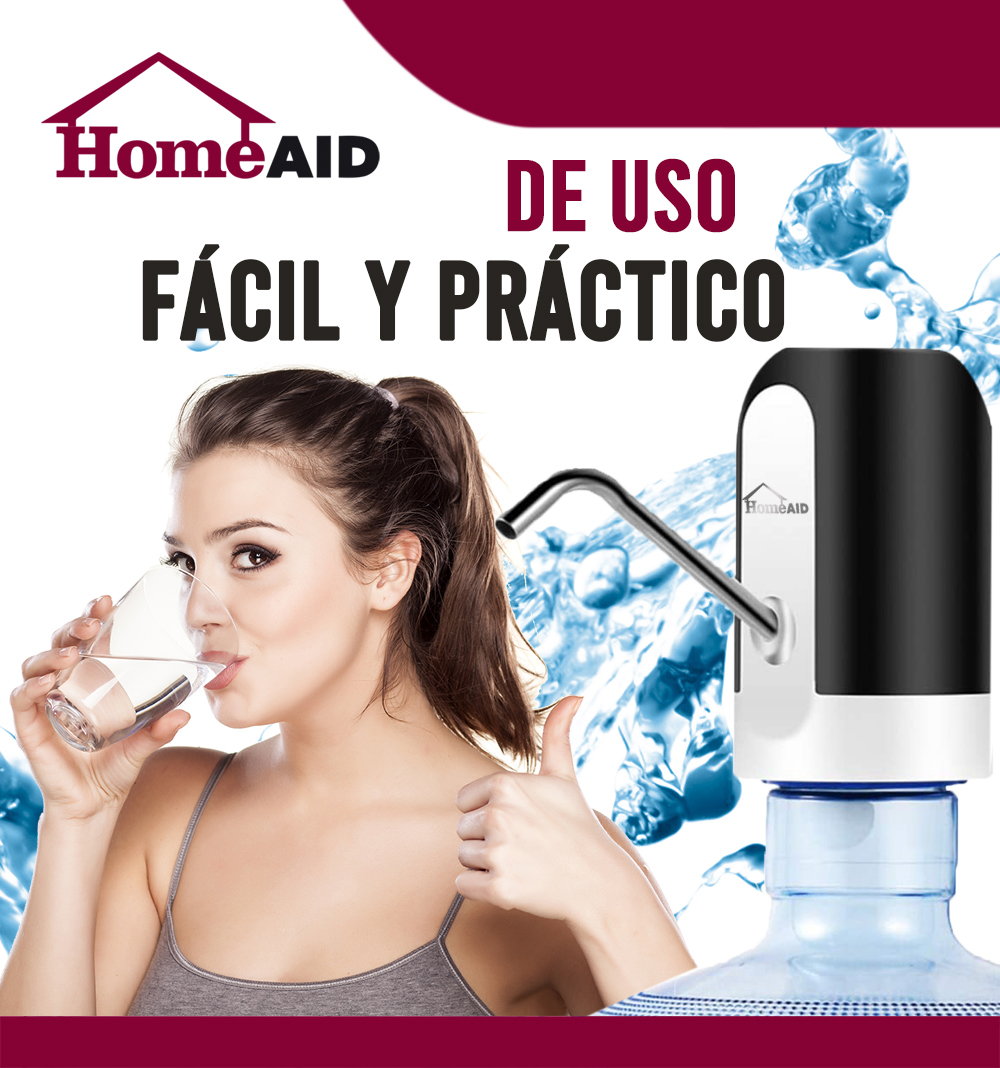 Dispensador De Agua Bomba Electrica Para Garrafon Recargable Modelo 012