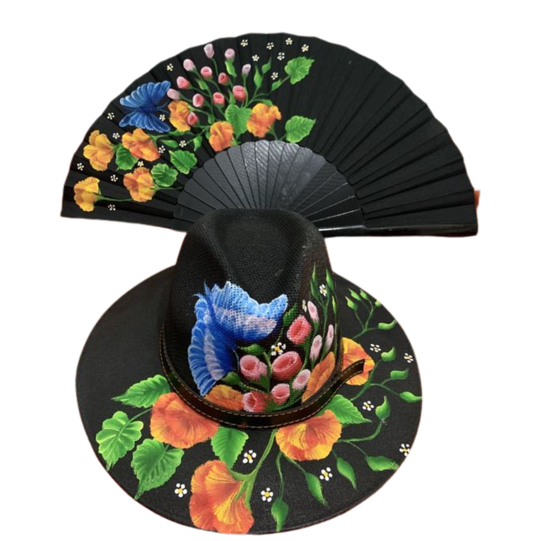 Paquete Sombrero y Abanico