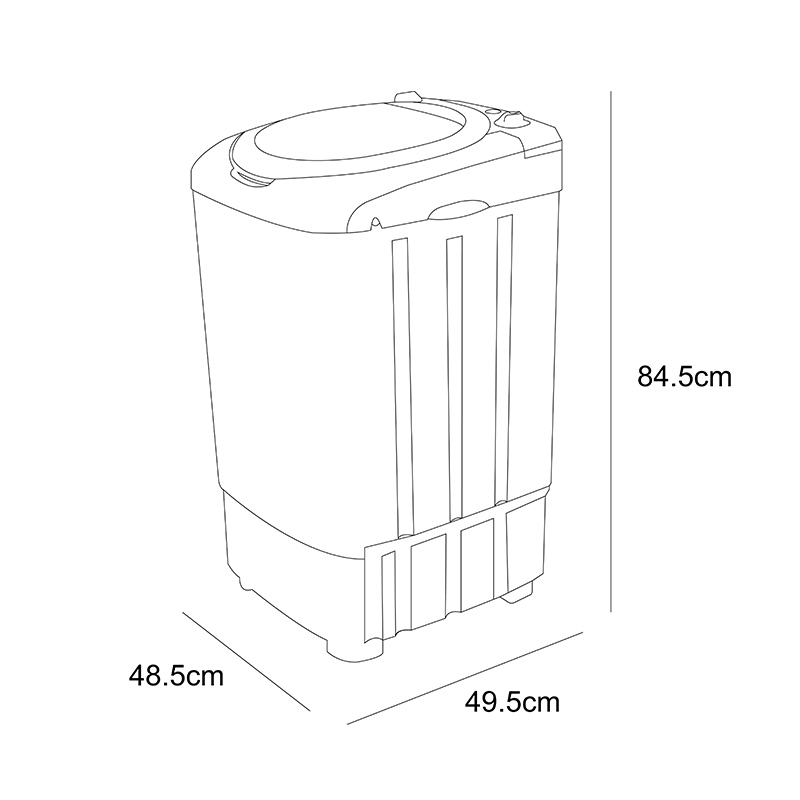 Lavadora 1 Tina DACE 11 kg LA11101