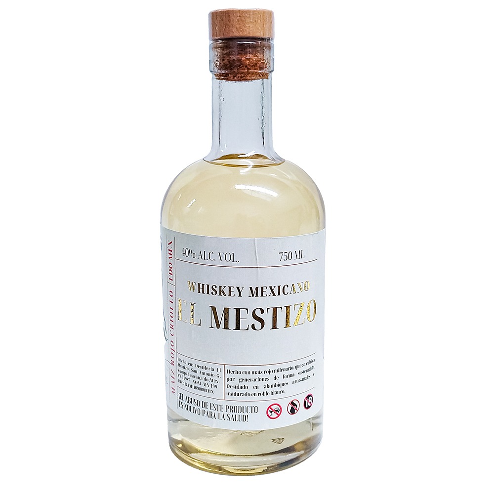 Whiskey Mexicano El Mestizo 750 ml