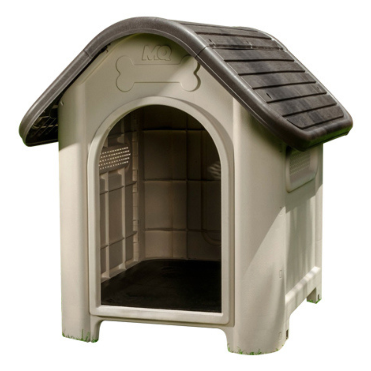 Casa para Perro Mediana MQ + Plato Bebedero (Varios Colores)