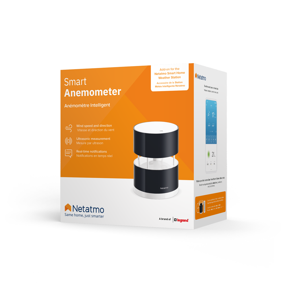 Anemómetro Inteligente Netatmo