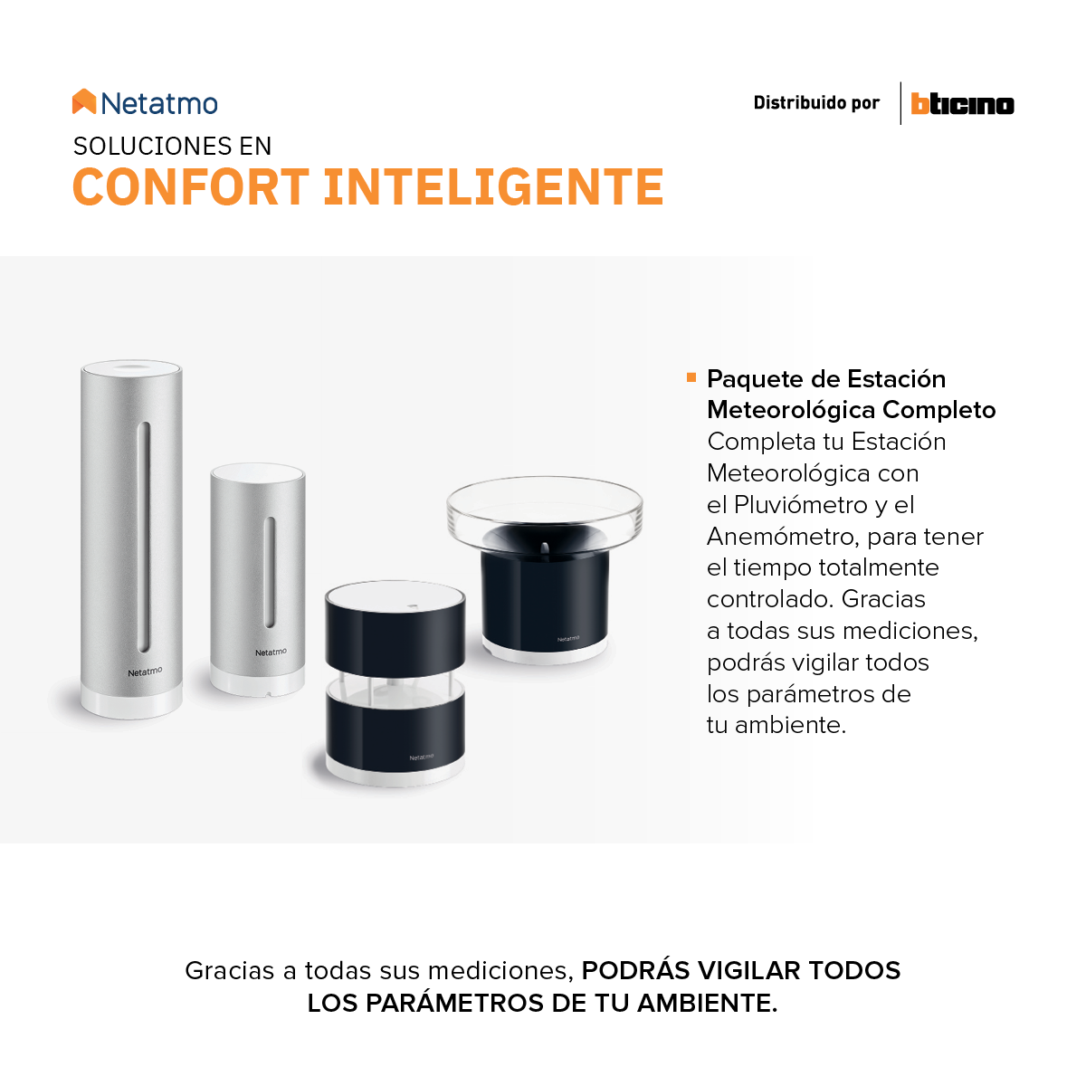 Anemómetro Inteligente Netatmo
