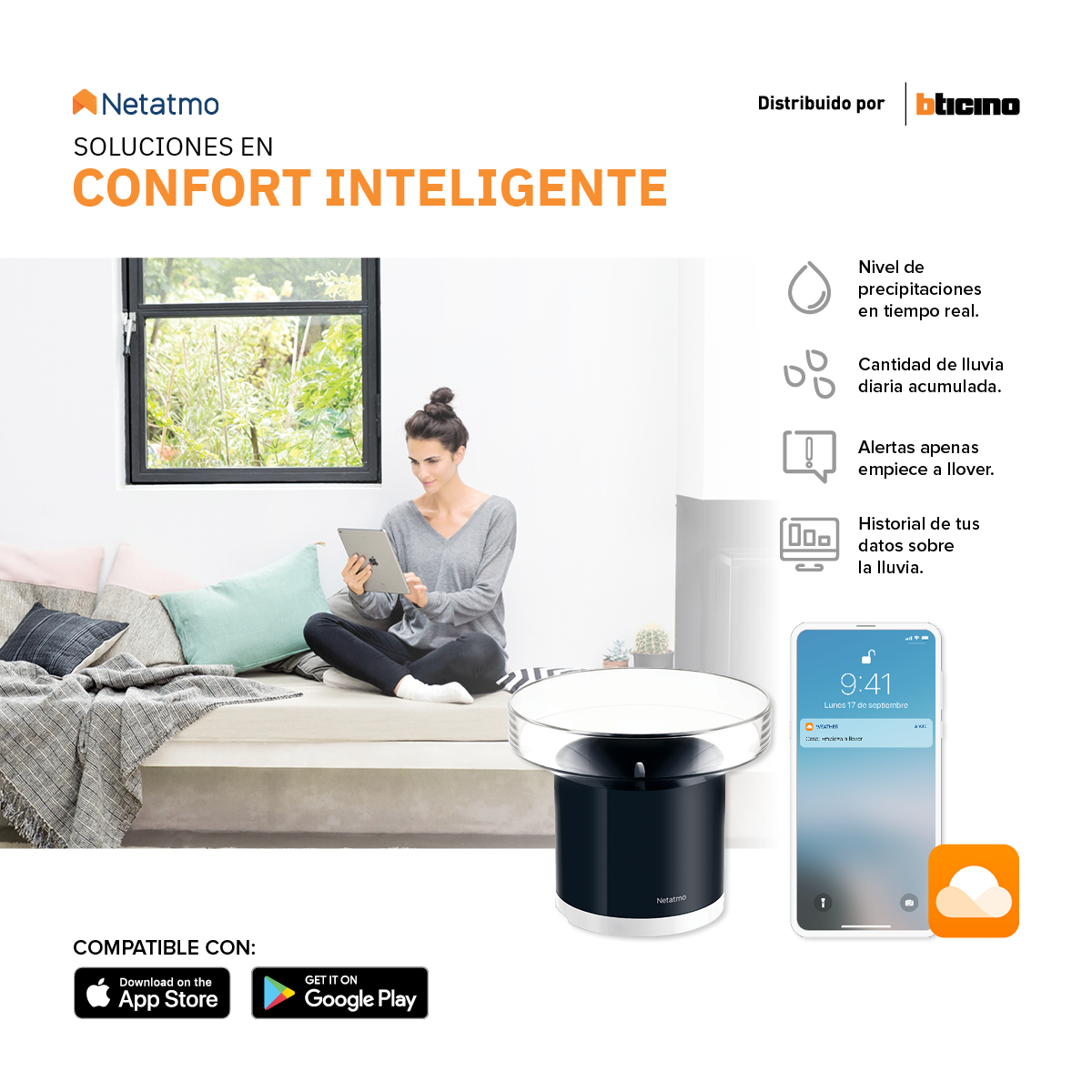 Anemómetro Inteligente Netatmo