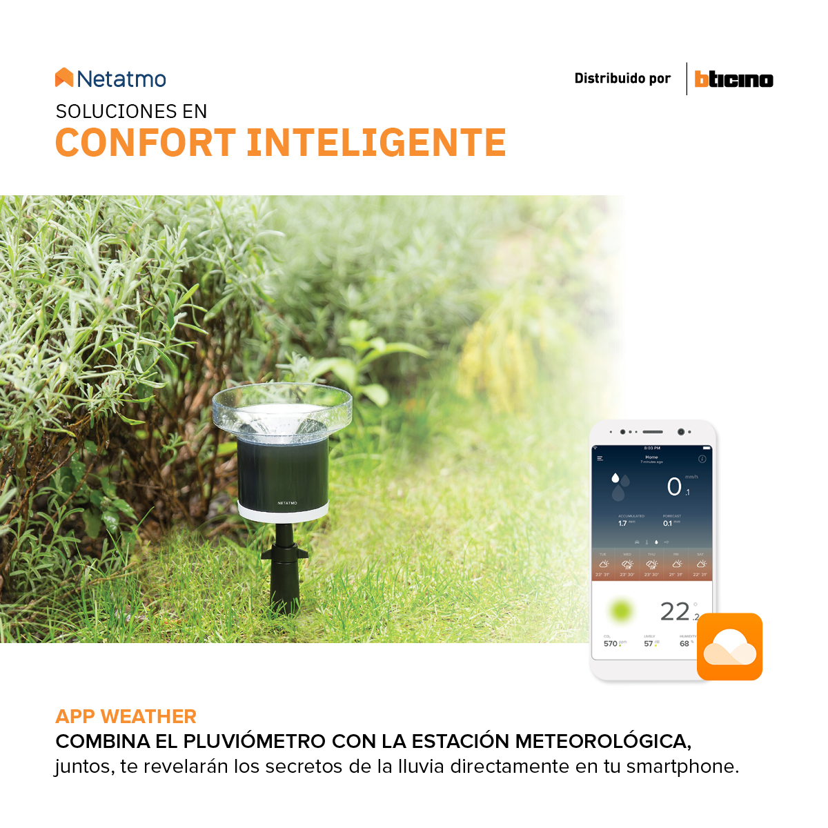 Anemómetro Inteligente Netatmo