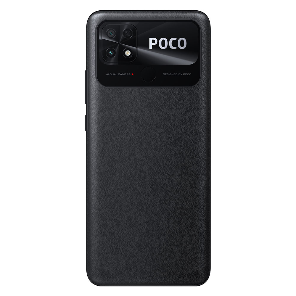 Celular POCO C40 Power Black 4GB RAM 64GB ROM Negro