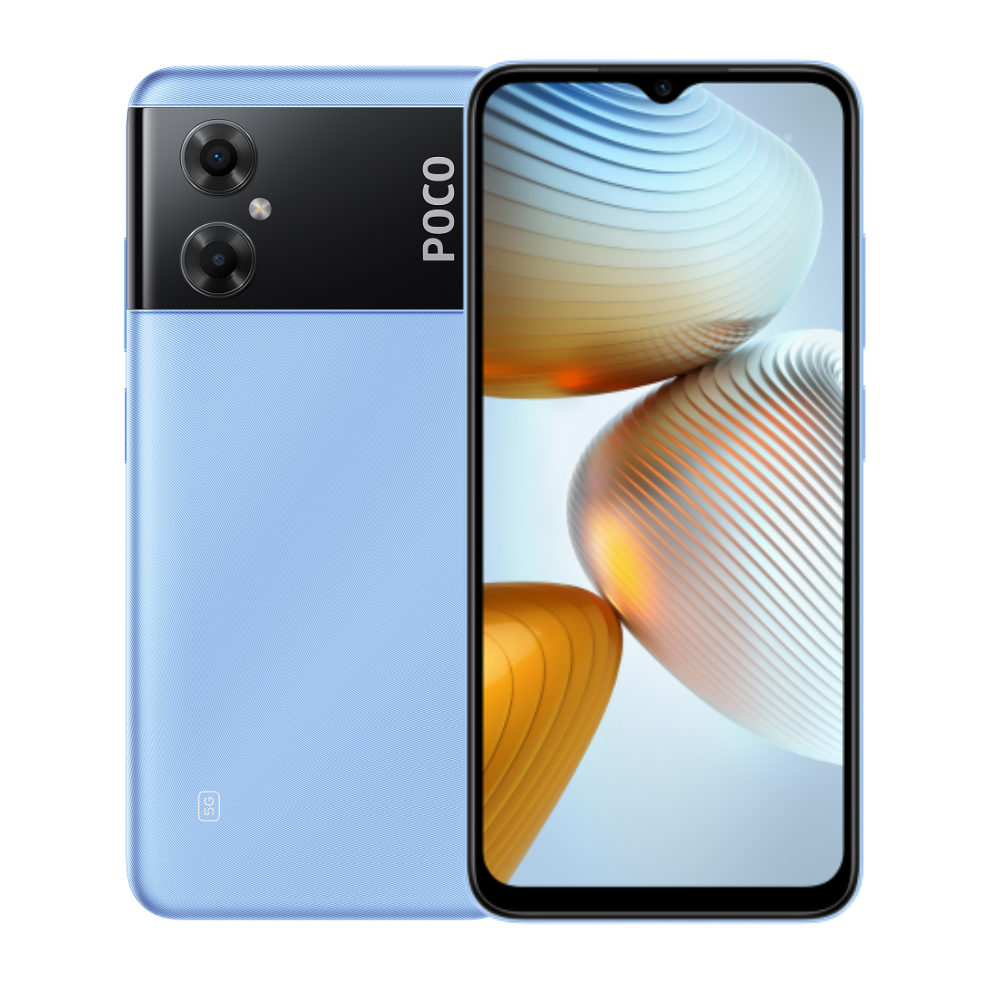 Celular POCO M4 5G Cool Blue 4G RAM 64G ROM azul
