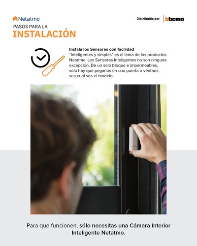 Sensor de movimiento Inteligente Netatmo para puertas y ventanas (3)