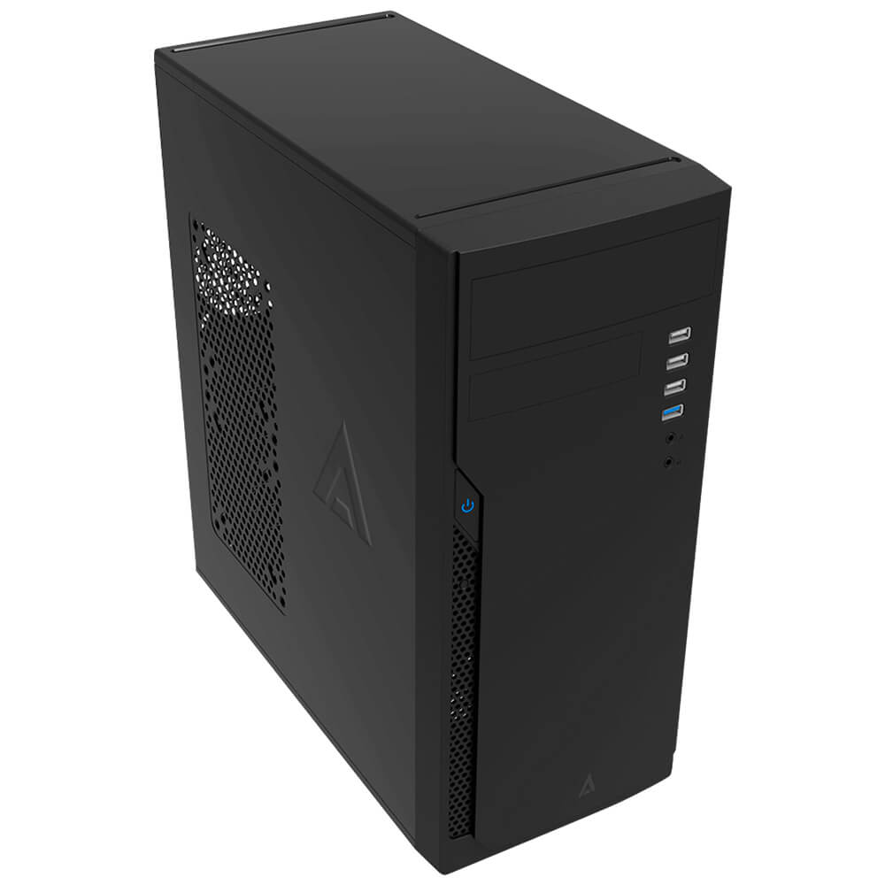 Gabinete Acteck ARSEN GM440 Midi-Tower, ATX/Micro-ATX/Mini-ITX, USB 2.0/3.1, Fuente de 500W, Negro
