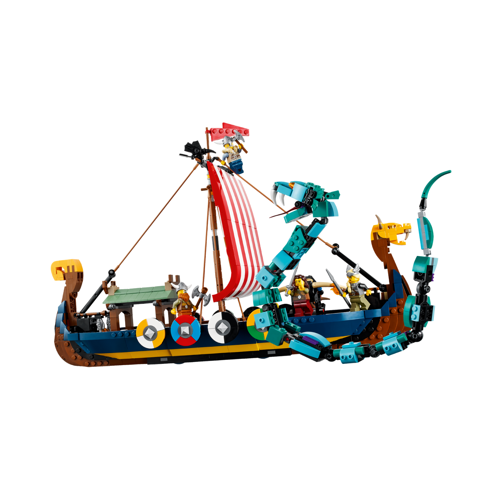 Lego 31132 Barco Vikingo y Serpiente Midgard