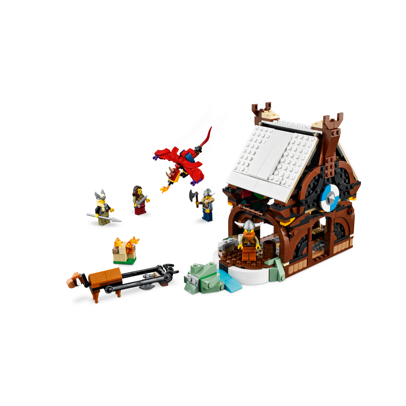 Lego 31132 Barco Vikingo y Serpiente Midgard