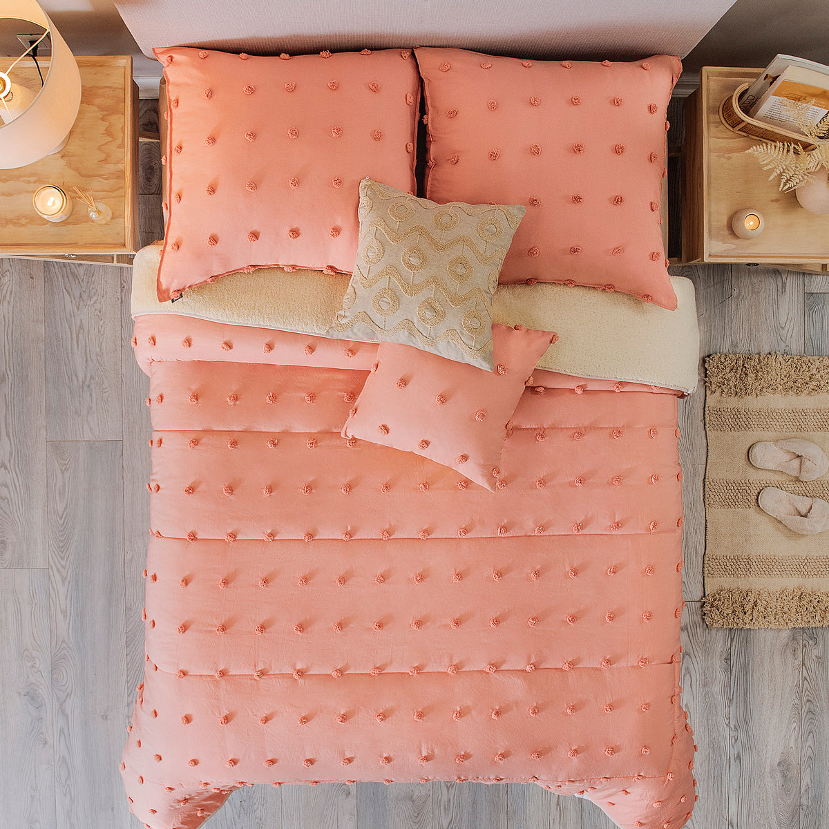 Cobertor Austral Roseta king sice XL  - Vianney