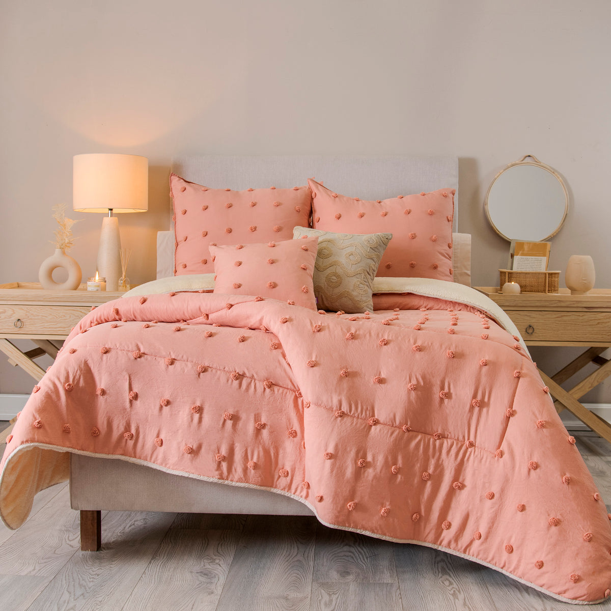 Cobertor Austral Roseta king sice XL  - Vianney