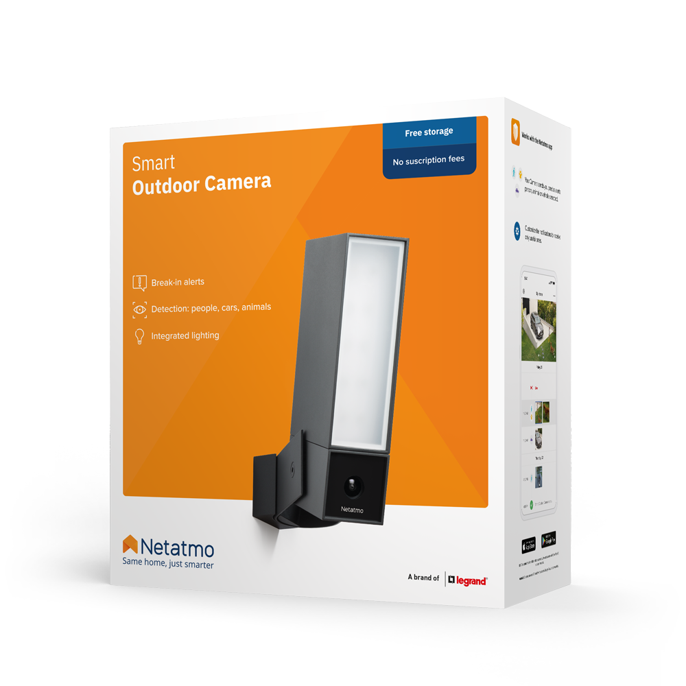 Camara de Seguridad Inteligente Netatmo para exterior
