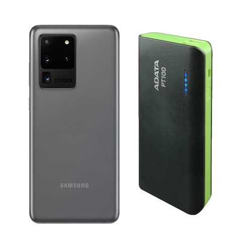 Galaxy S20 Ultra 128GB Gris Reacondicionado Grado A + Power Bank 10,000mah