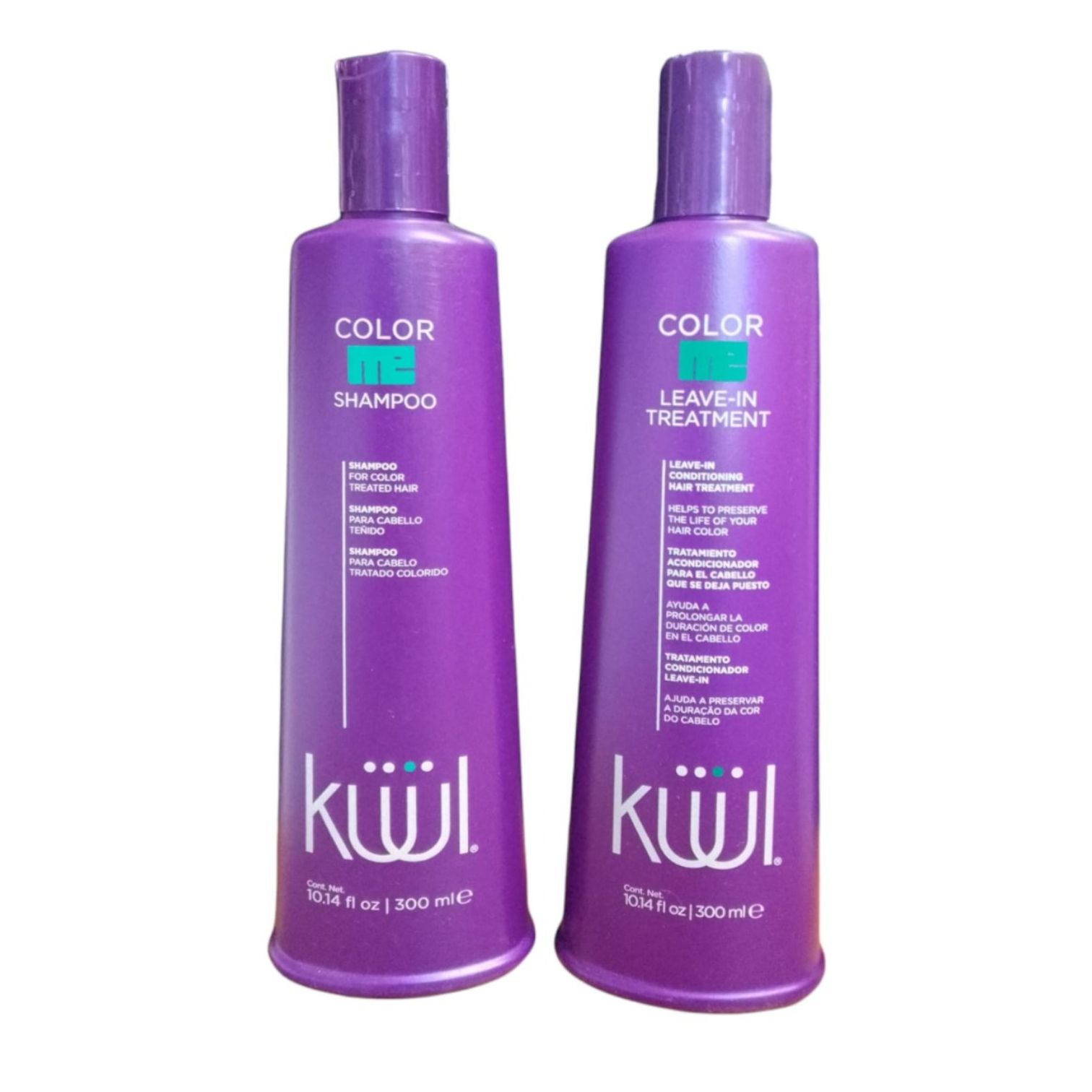 Kuul Color Me Shampoo 300ml + color me leave in treatment 300ml