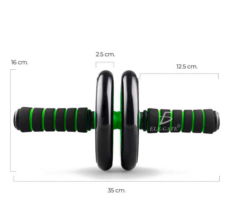 Rueda Ab Wheel Roller Para Ejercicio Abdominal