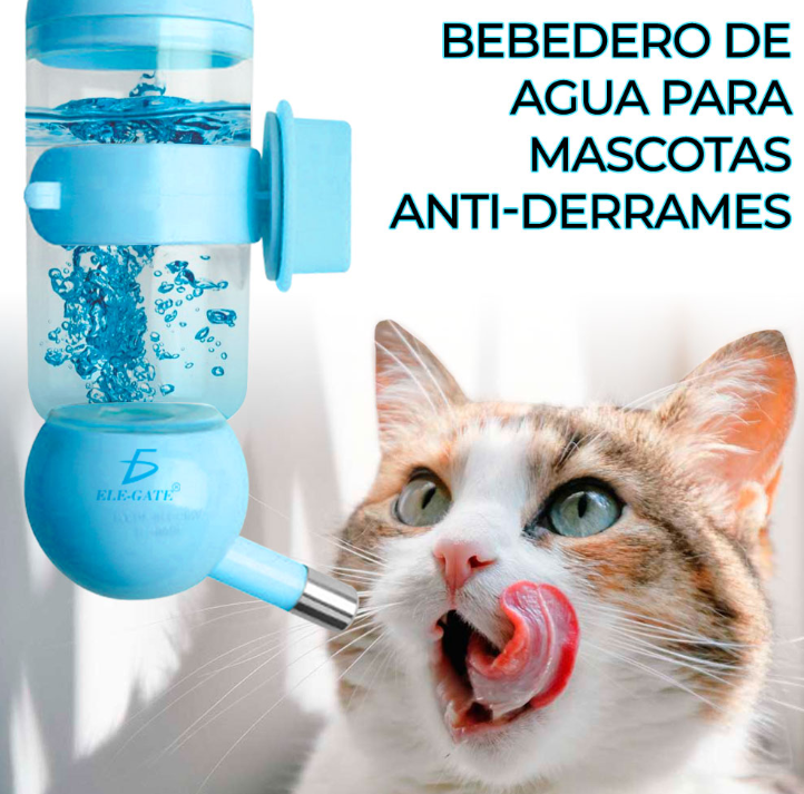 Dispensador De Agua Para Perro Gato Y Mascotas 350 ml Bebedero